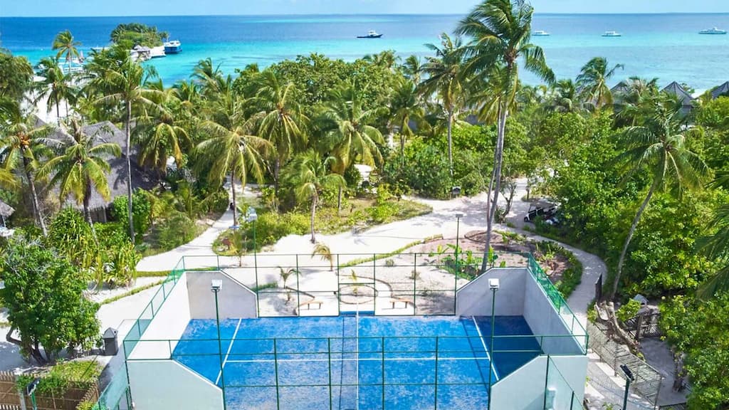 Padel Court - Kuredu Resort & Spa, Maldives